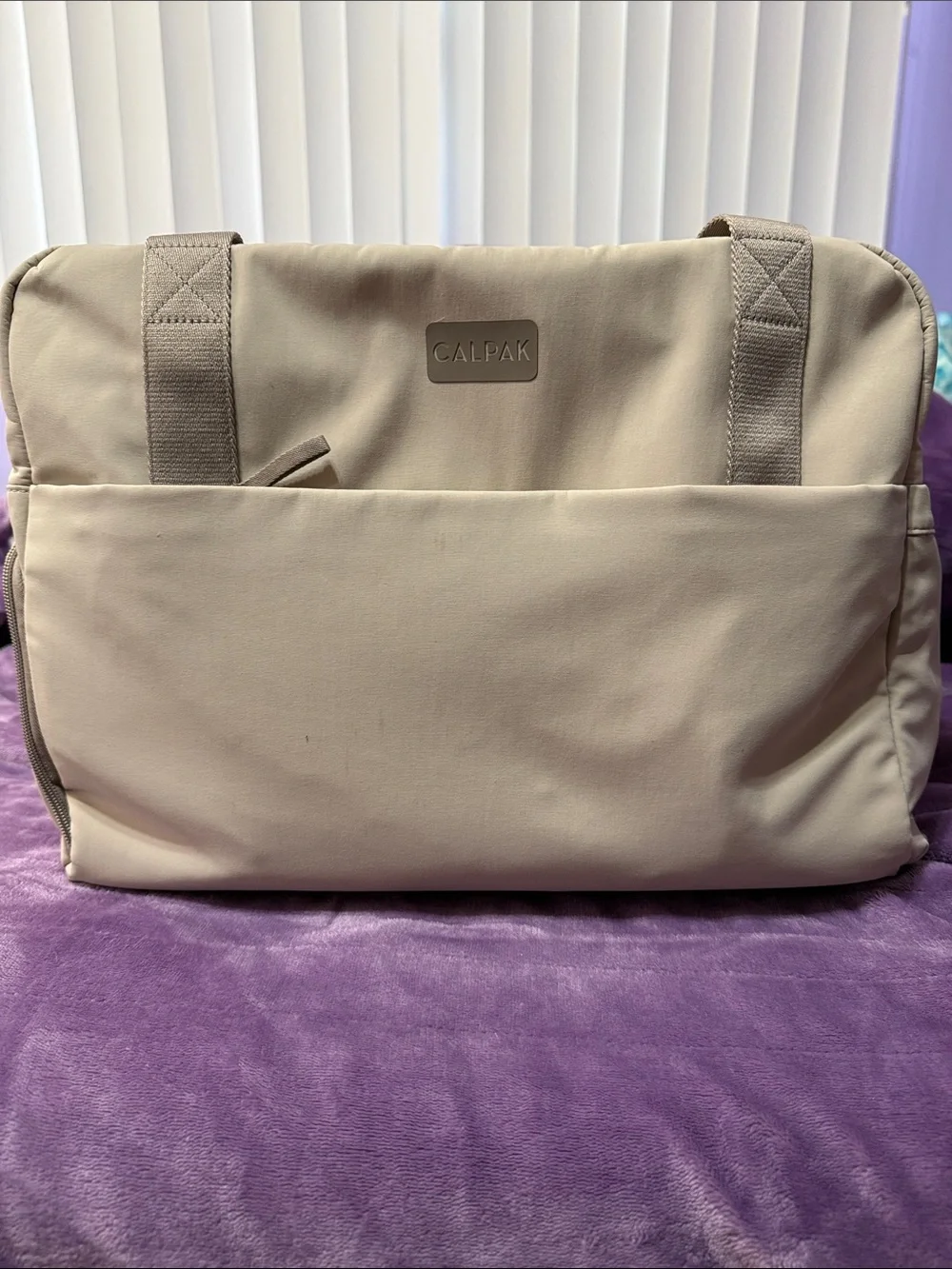 Calpak Connect Laptop Duffel - Light Gray BNWOT
